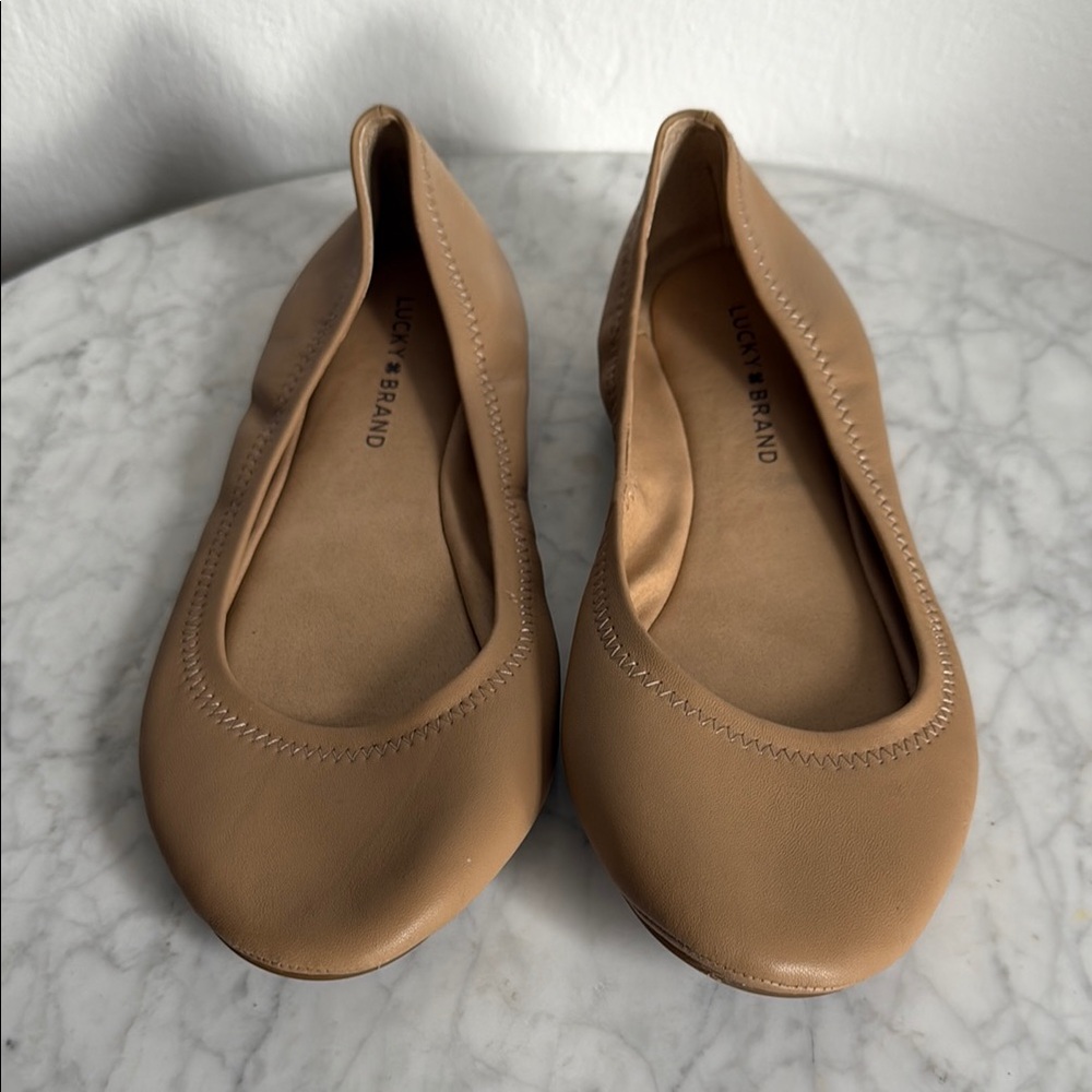 Lucky Brand Women's Tan Flats